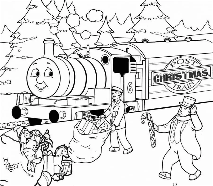 Post Christmas Train