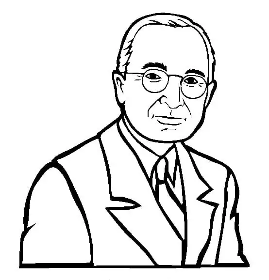 President Harry S. Truman Free Printable