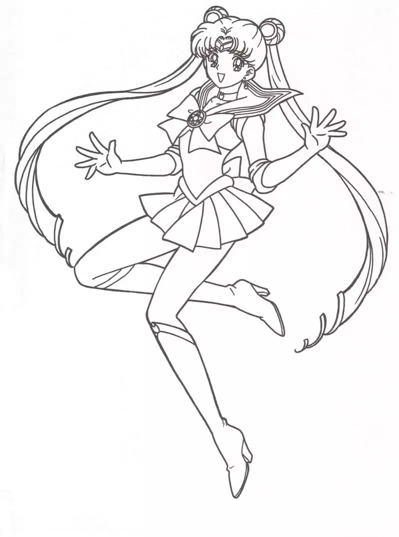 Hübscher Sailor Moon
