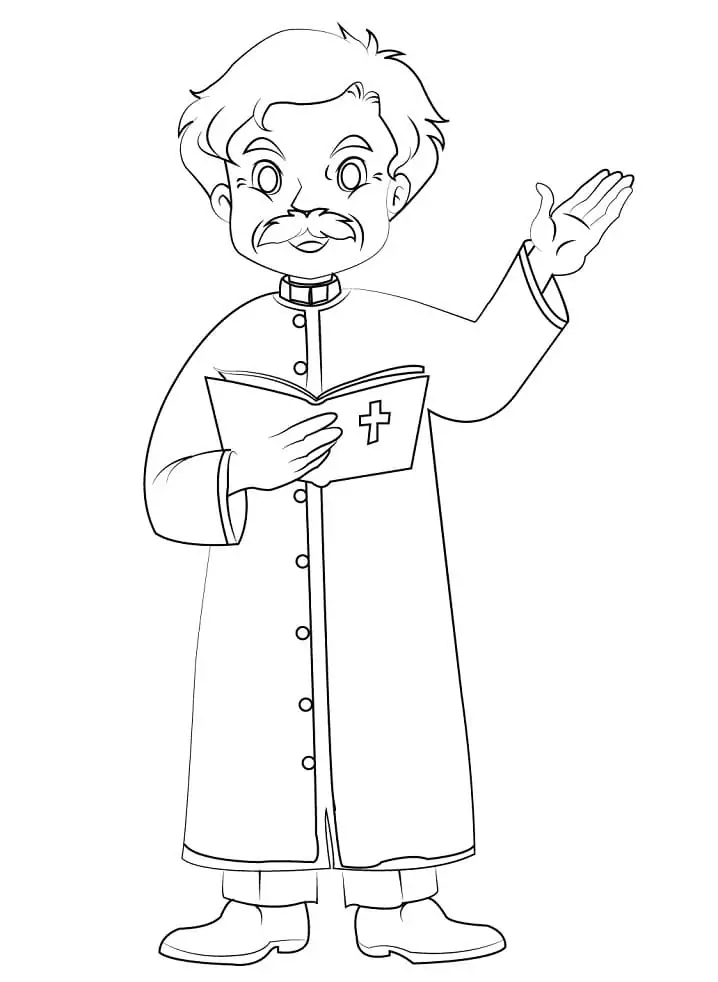 Priest Printable