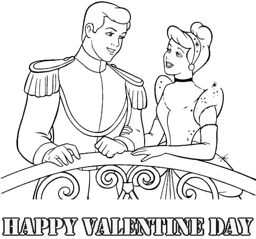 Prinatble Disney Valentine