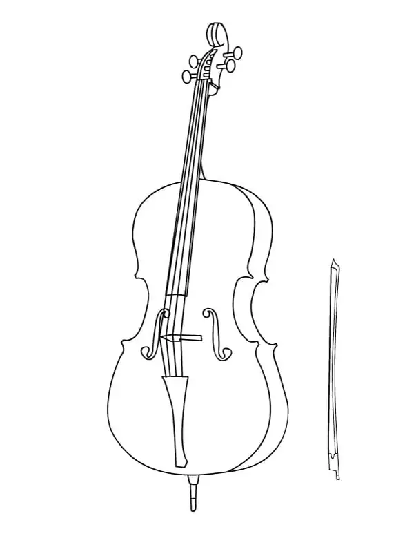 Drucken Cello