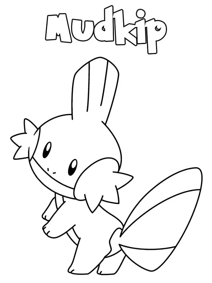 Print Mudkip Pokemon
