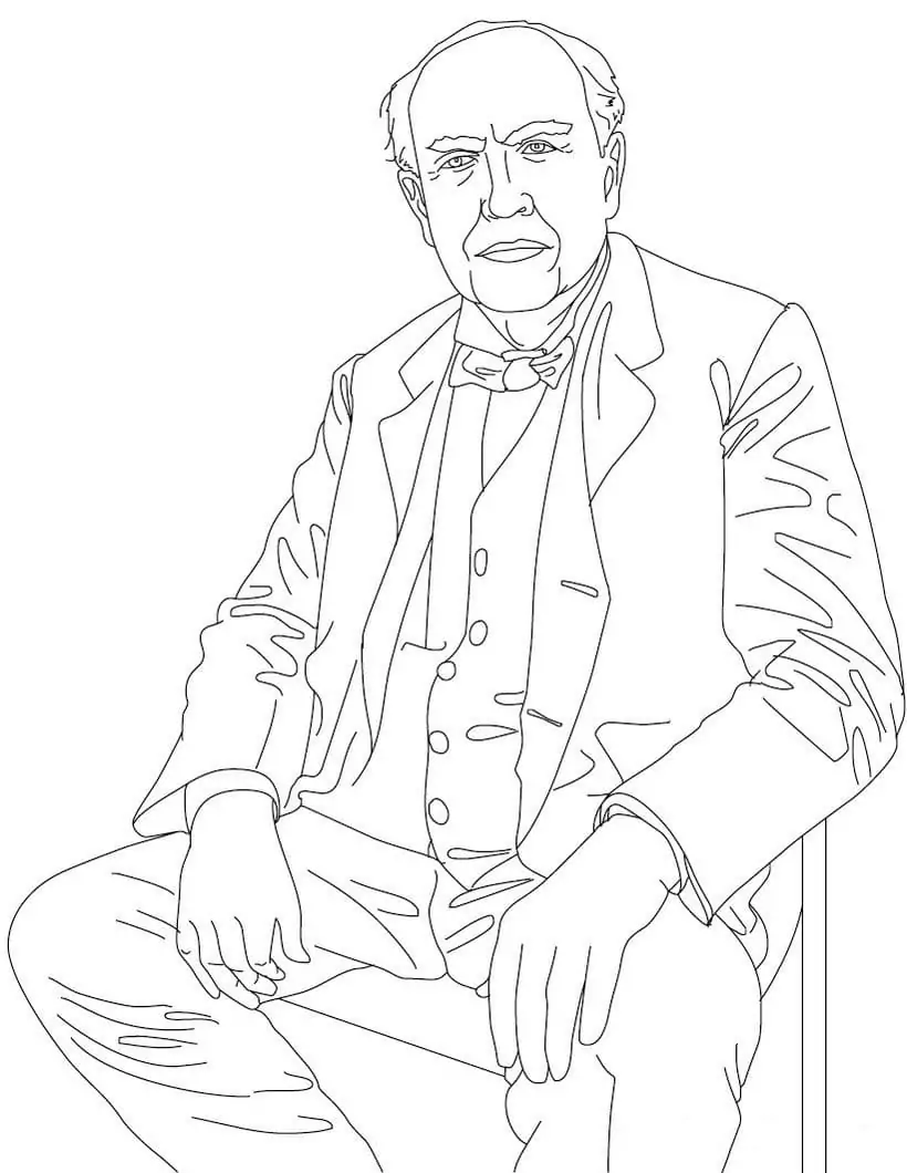 Print Thomas Edison