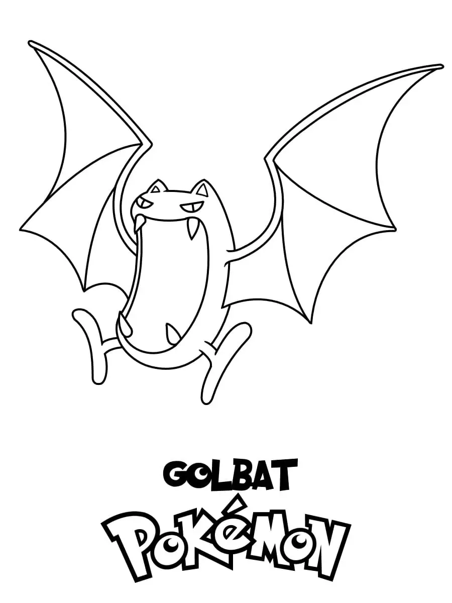 Printabke Golbat Pokemon