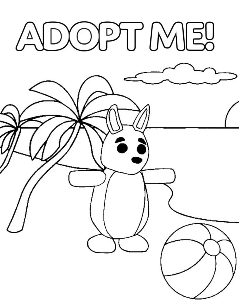 Printable Adopt Me