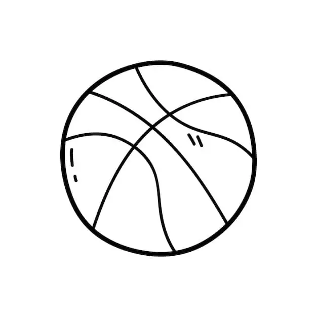 Printable Basketball Ball