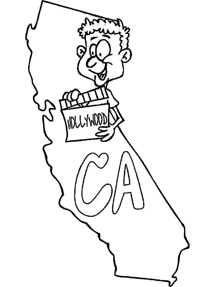 Printable California Map
