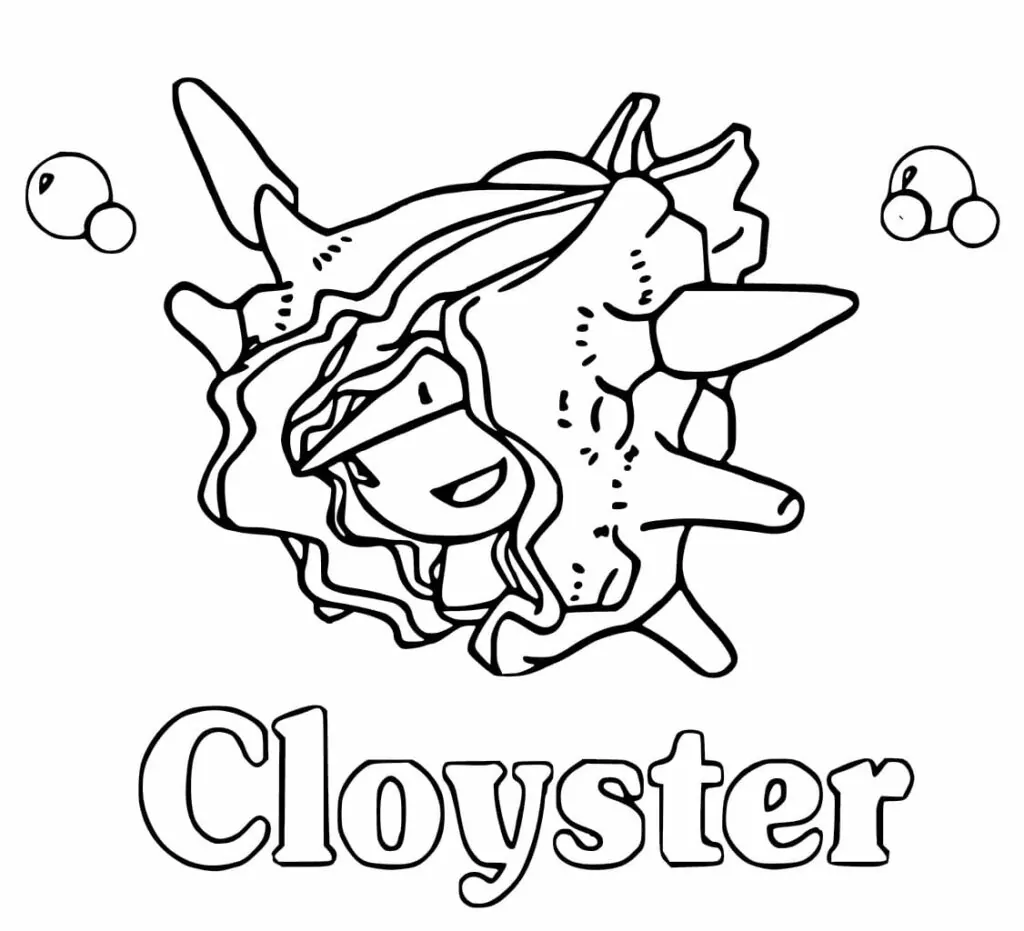 Cloyster para impressão