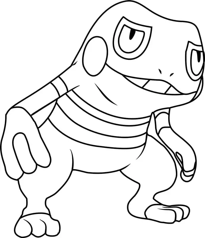 Printable Croagunk Pokemon