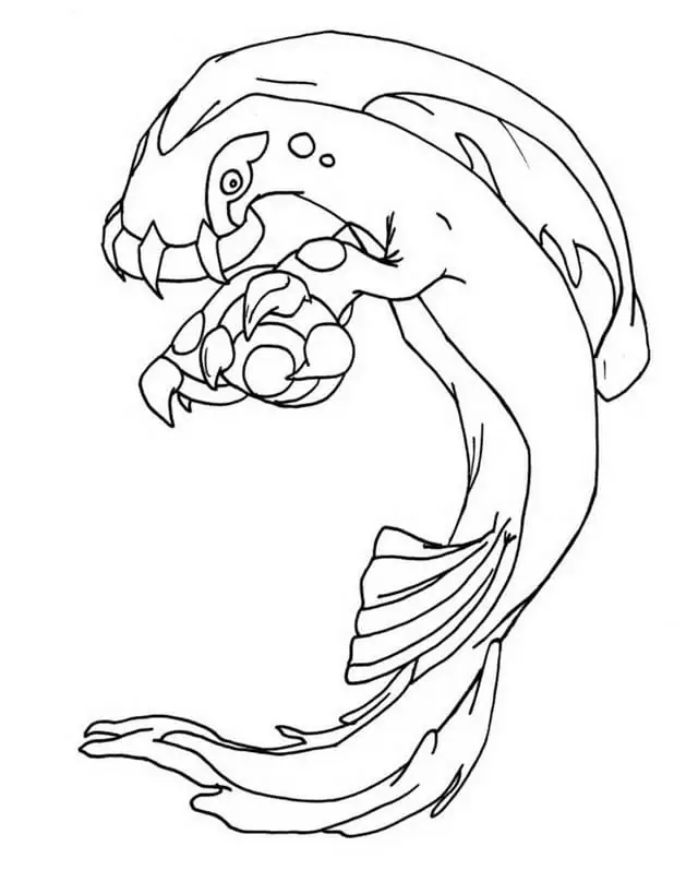 eelektross coloring pages for kids pokemon