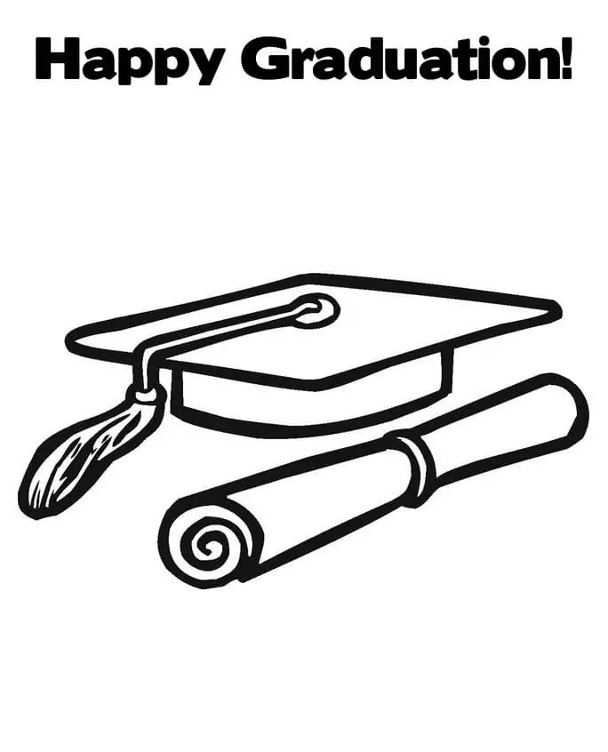 Printable Happy Graduation