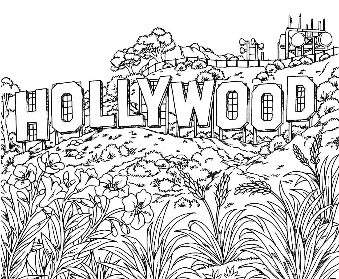 Printable Hollywood