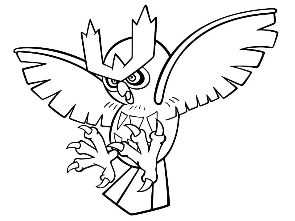 Printable Noctowl Pokemon