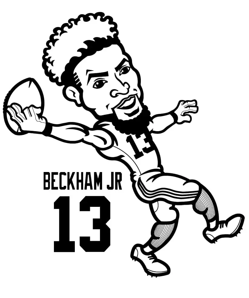 Printable Odell Beckham Jr.