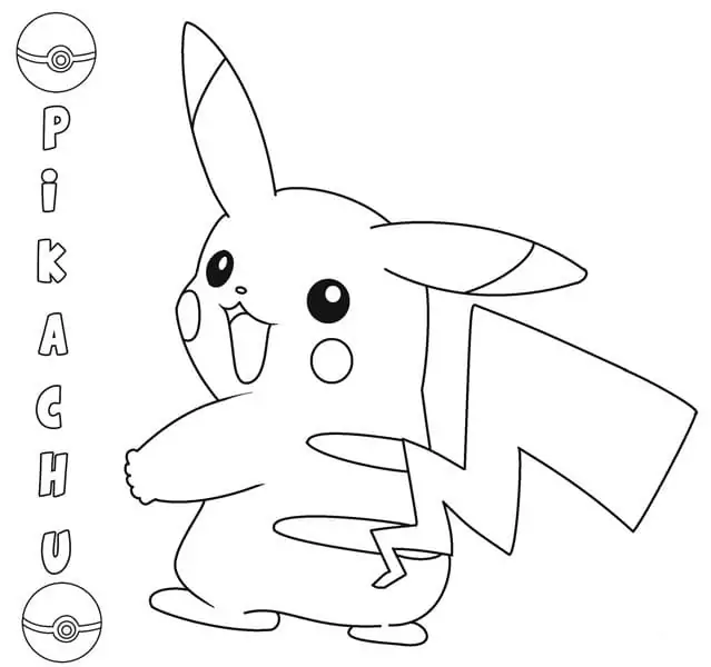 Printable Pikachu