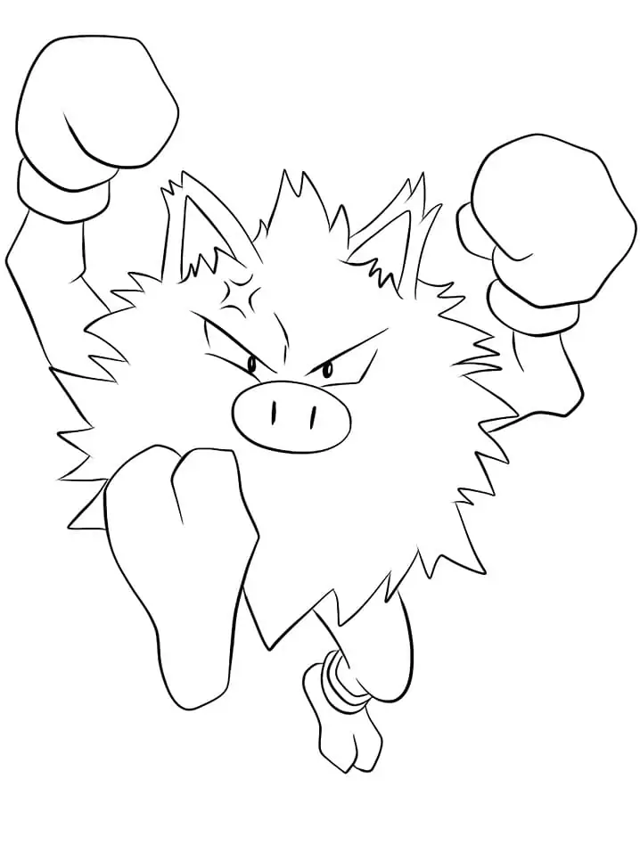 Printable Primeape