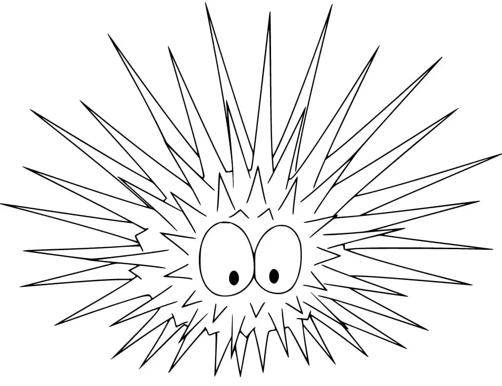 Printable Sea Urchin