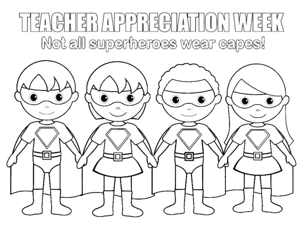 Printable Teacher Appreciation Week