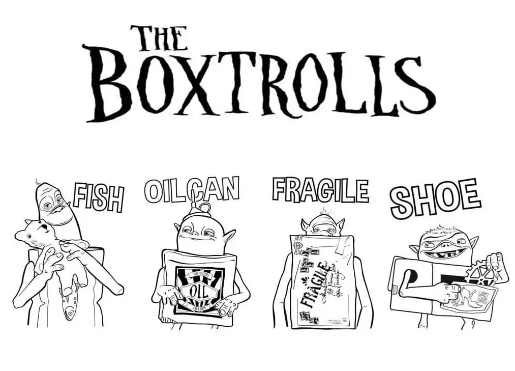 Printable The Boxtrolls