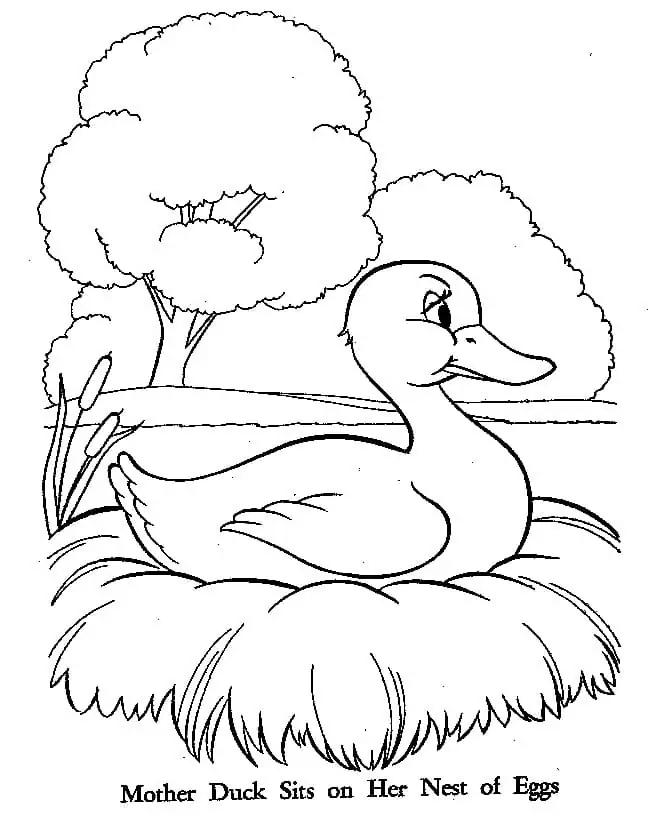 Printable The Ugly Duckling