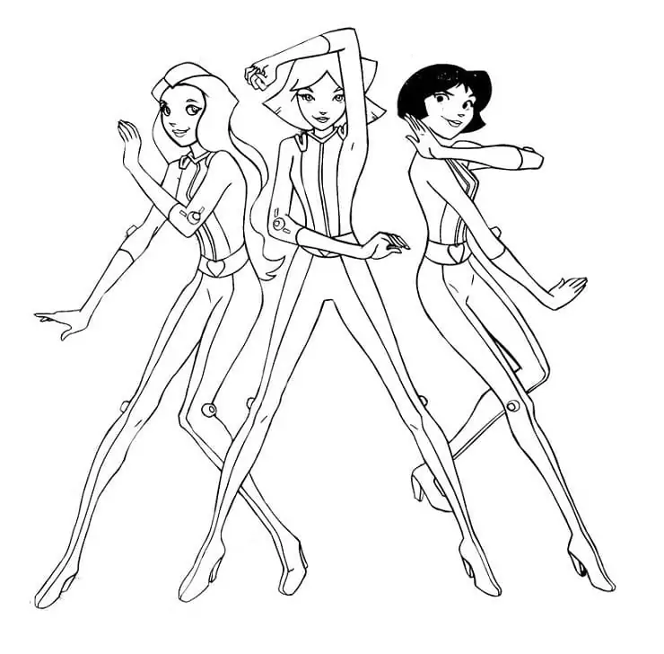 Printable Totally Spies