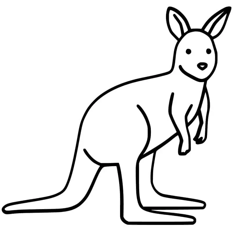 Printable Wallaby