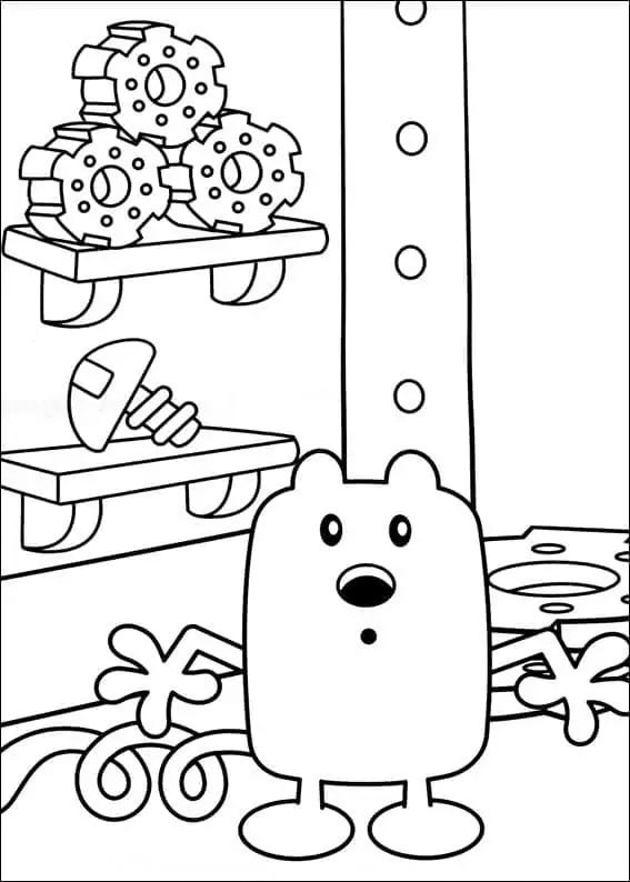 Printable Wubbzy Coloring Page - Free Printable Coloring Pages for Kids