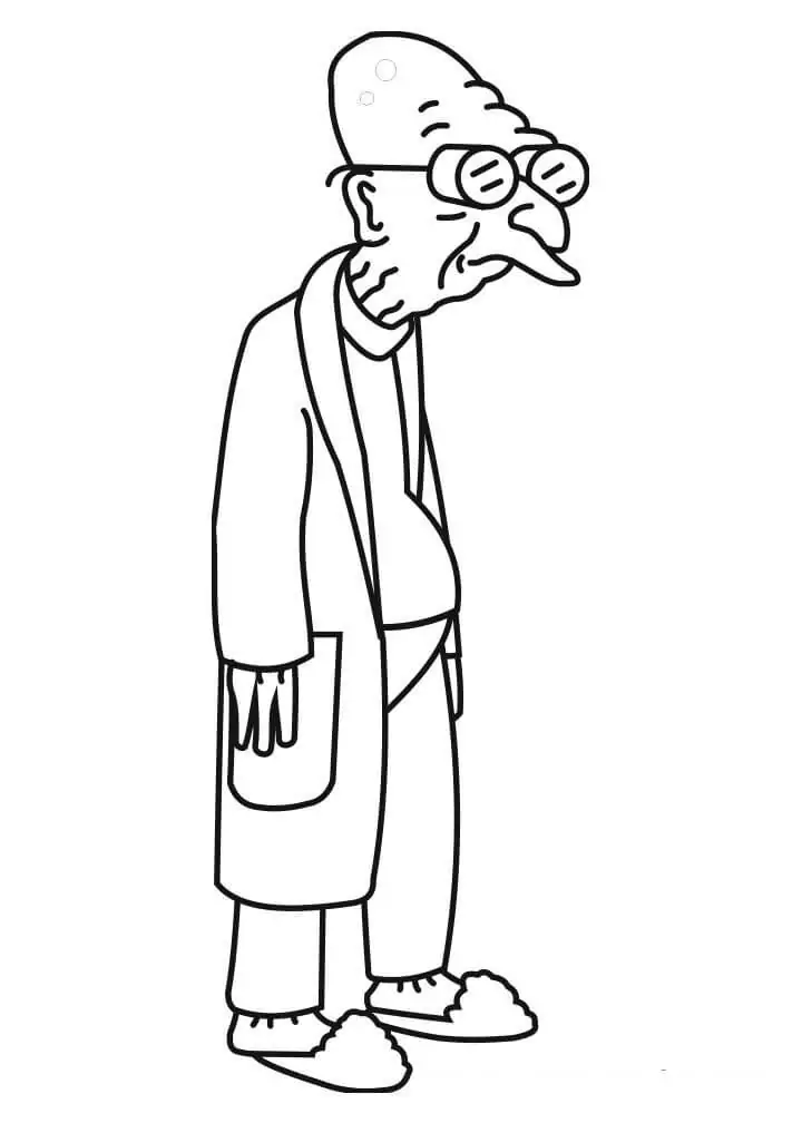 Prof. Dr. Farnsworth Futurama