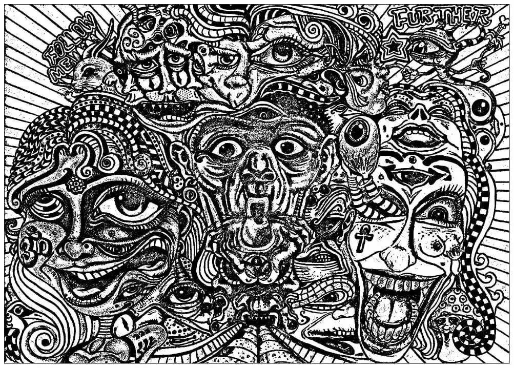 Psychedelic Faces