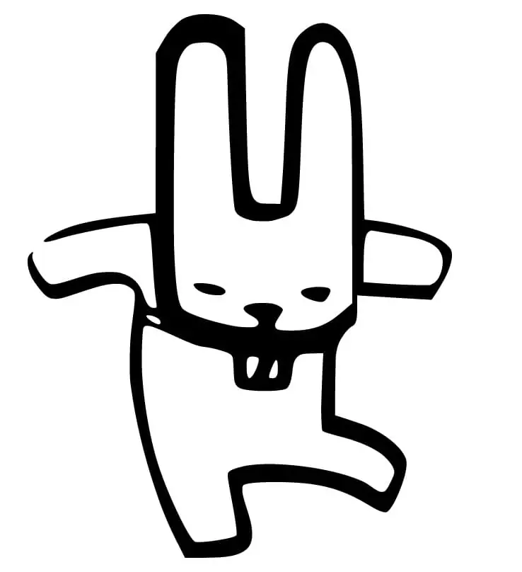 Rabbit from Grumpy Bird