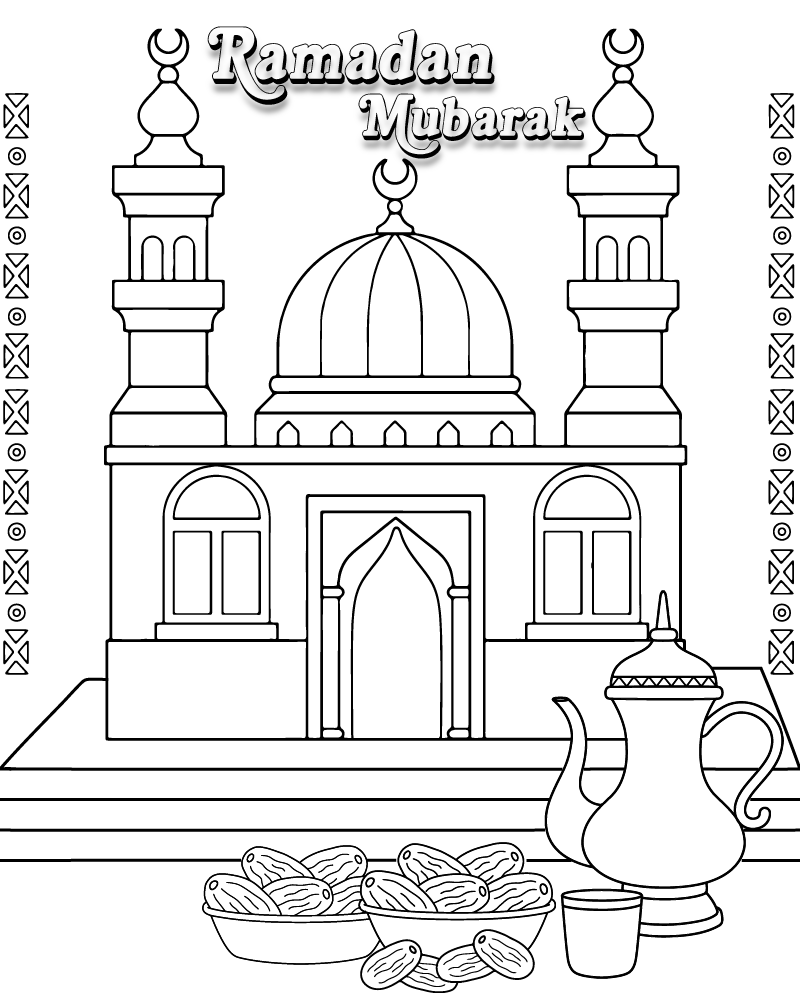 Ramadan coloring page-03