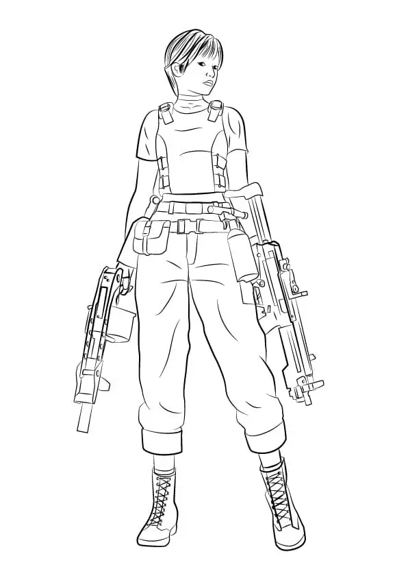 Rebecca Chambers from Resident Evil