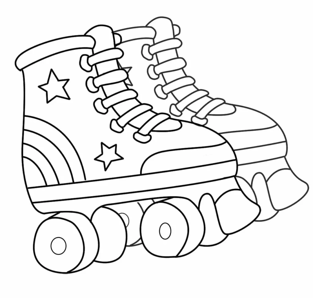 Retro Roller Skate