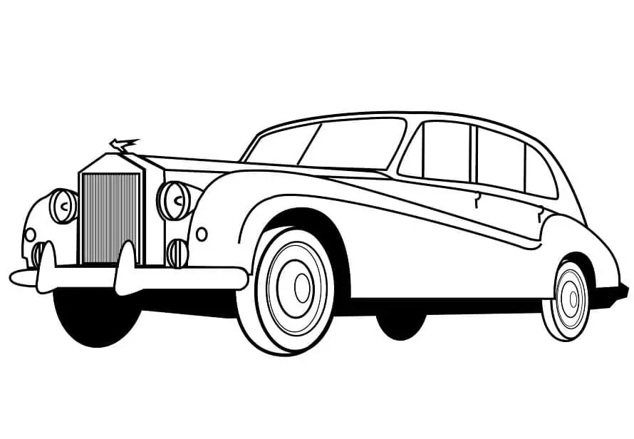 Retro Rolls Royce