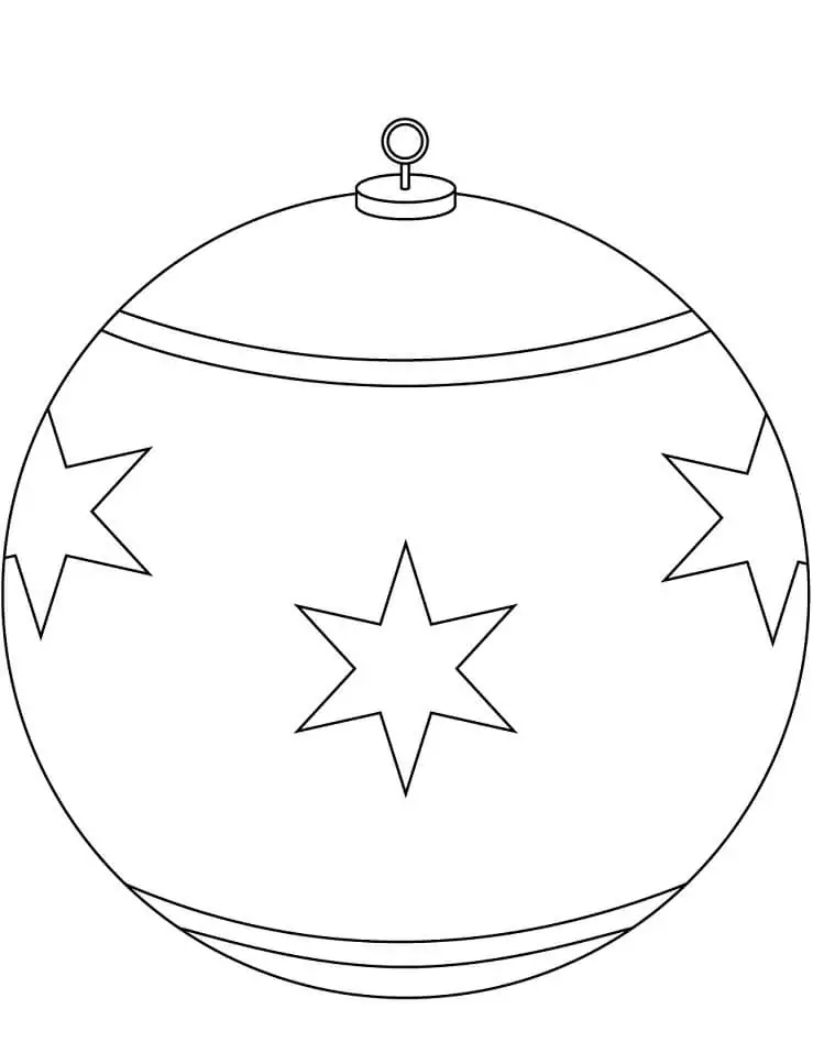 Round Christmas Ornament