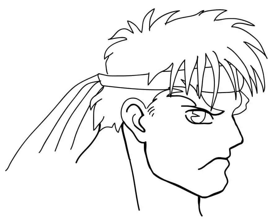 Ryu's Face