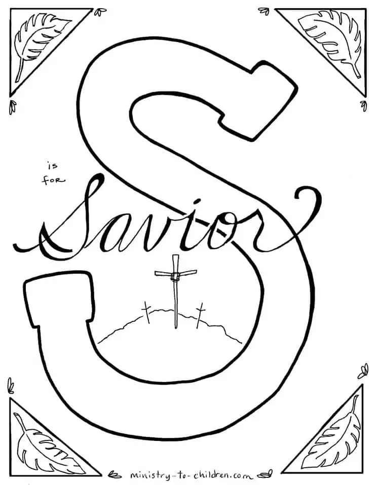 S is for Savior