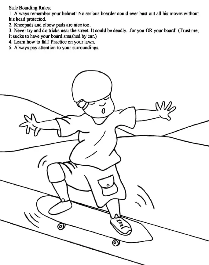 Safe Skateboard Rules