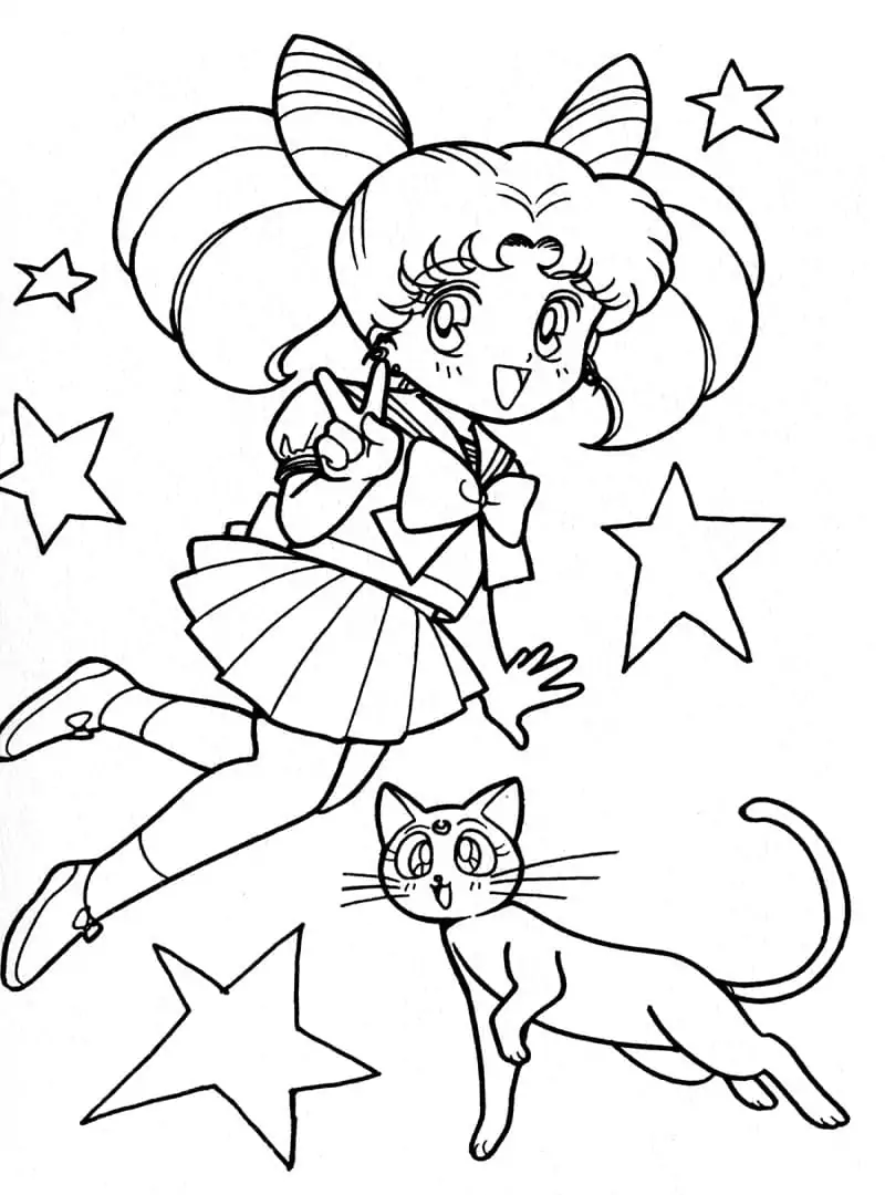 Sailor Chibiusa Free Printable