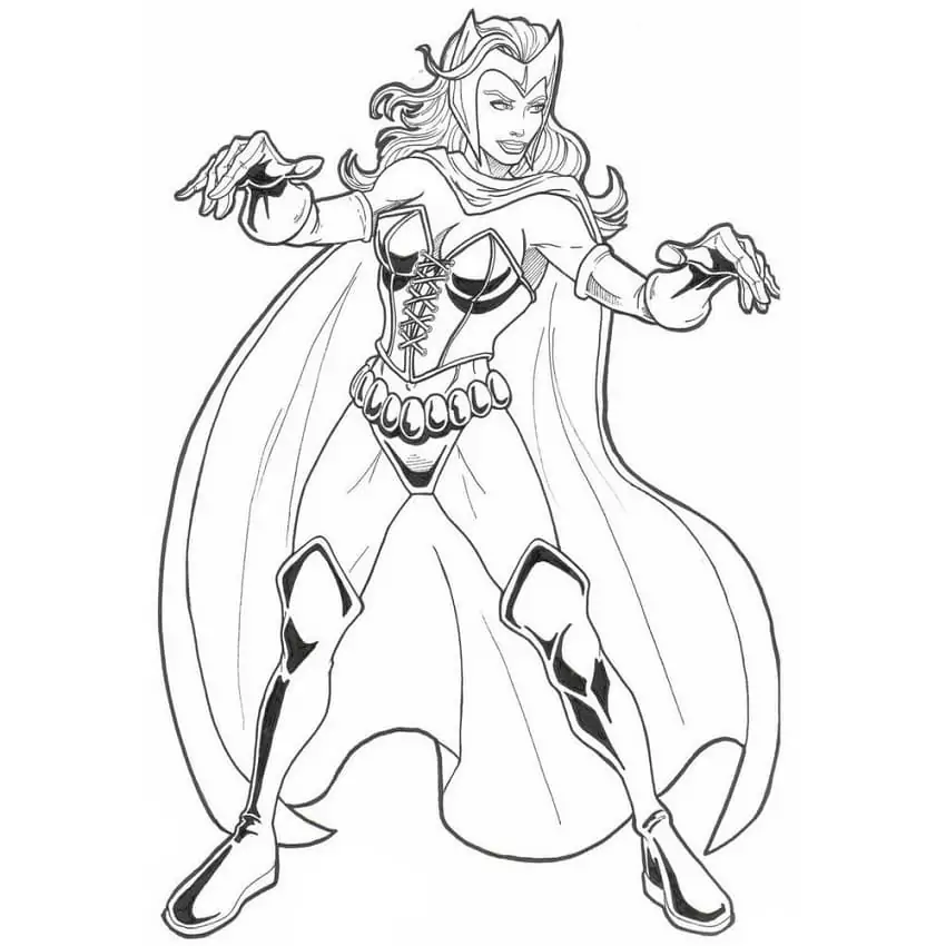 Scarlet Witch from WandaVision