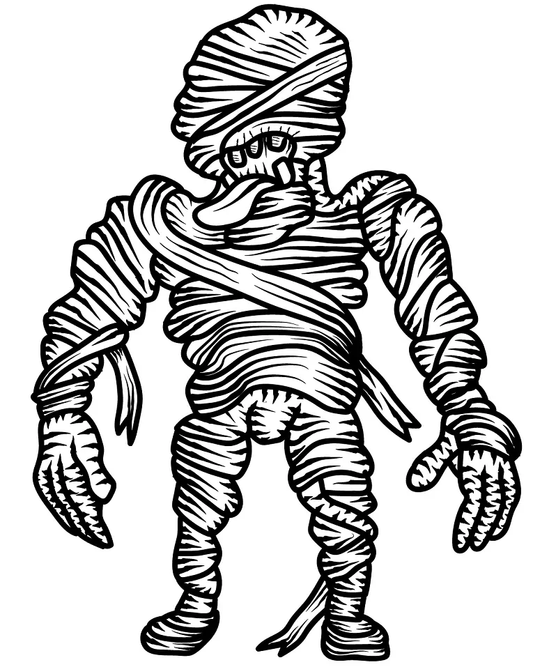 Gruselige Mumie 1