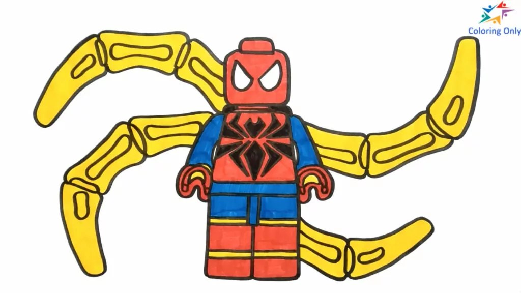 10 Iron Spider-Man Coloring Pages for Creative Kids