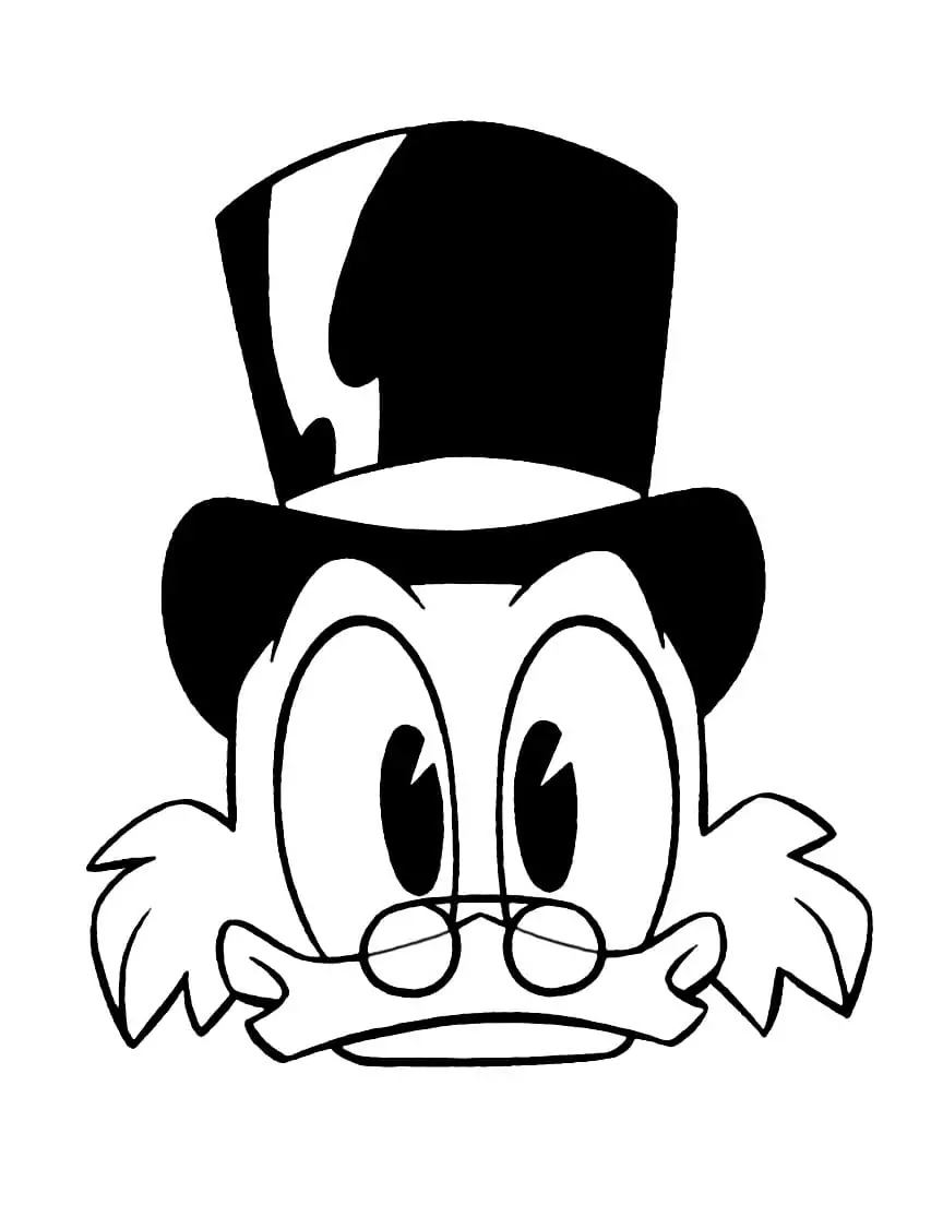 Scrooge McDuck Face