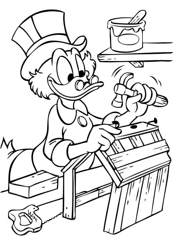 Scrooge McDuck from Disney