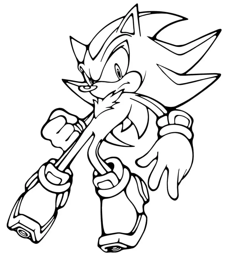 Shadow The Hedgehog from Sonic