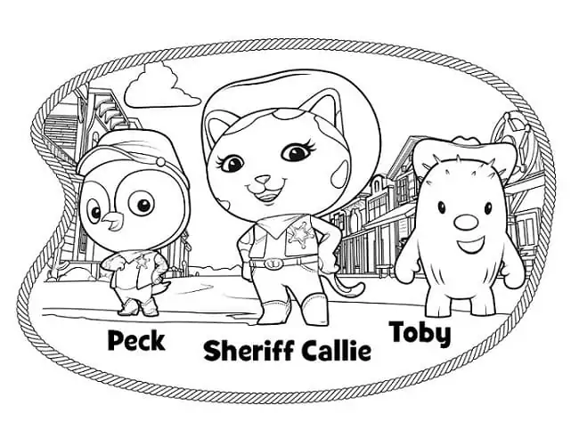 Sheriff Callie Characters