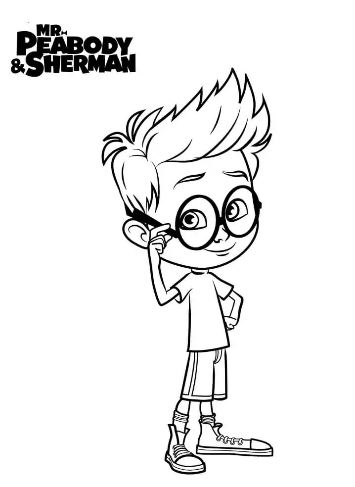 Sherman from Mr. Peabody and Sherman