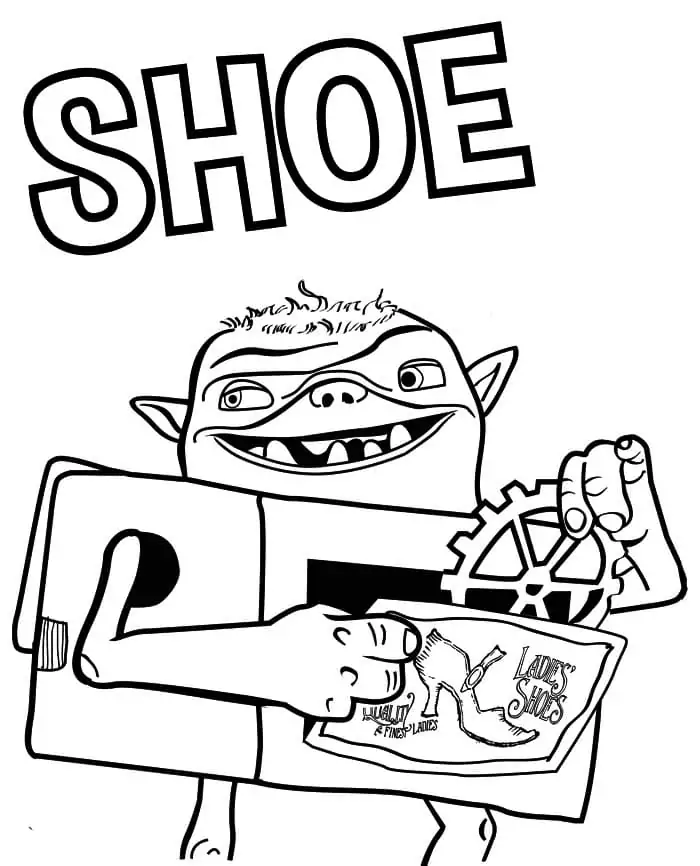 Shoe from The Boxtrolls