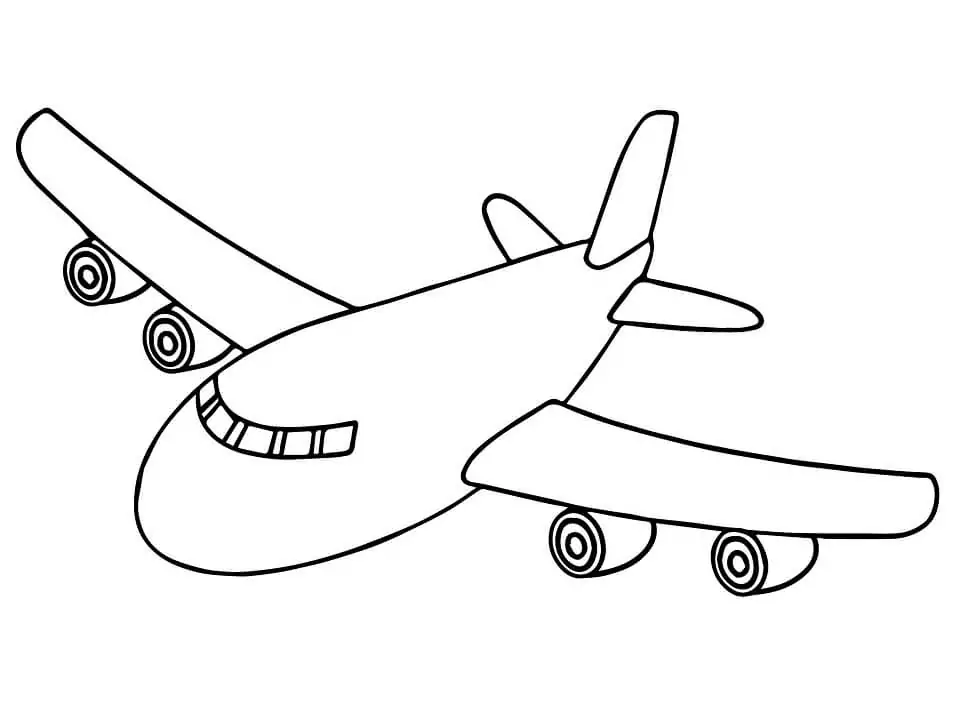 Aeroplane Malvorlagen - Kostenlose druckbare Malvorlagen für Kinder
